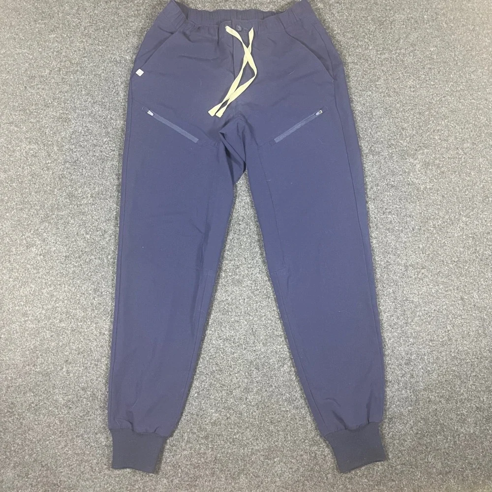 FIGS Technical Collection Mens XS Navy Blue Cargo Jogger Scrub Pants M20SW2019